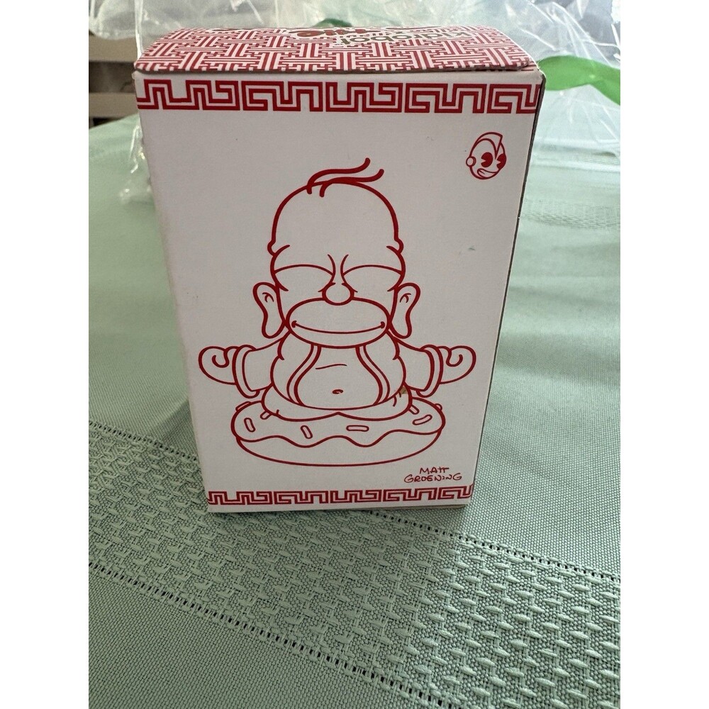 The Simpsons You Buy Very Lucky Homer Gold Buddha Kidrobot Loot Crate 2015 3 in.